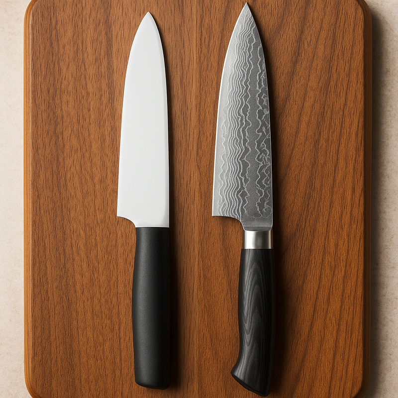 🔪 Ceramic vs Damascus Knives: Which Blade Cuts Through Myths?