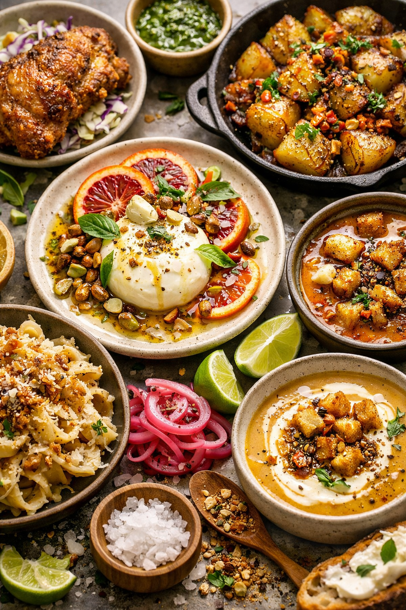 Salt, Fat, Acid, Crunch: The Texture Formula Behind Viral Dishes