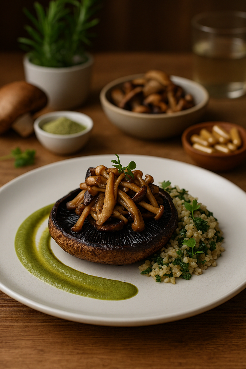 🍄 Functional Mushrooms & Nootropics on Plates: The New Wellness Wave in Dining