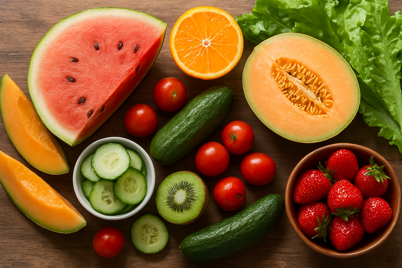 Hydration Beyond Water: Foods That Naturally Boost Your Hydration 💧🍉🥒