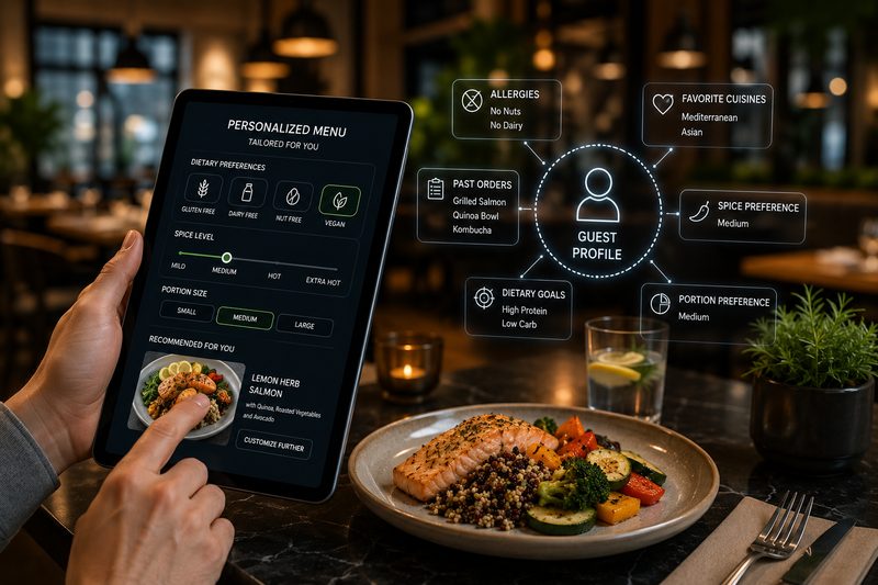 Hyper-Personalized Menus: How Tech Is Tailoring Meals to Every Guest