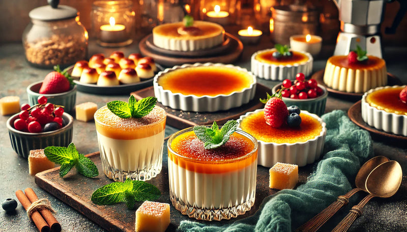 The Magic of Custards: Mastering Puddings, Flans, and Crèmes
