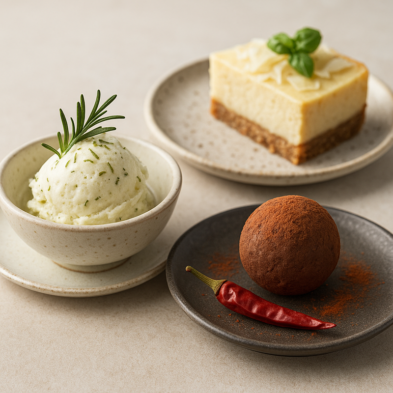 🍰🌿 Dessert Gets Savory: Why Pastry Chefs Are Adding Salt, Herbs &amp; Heat