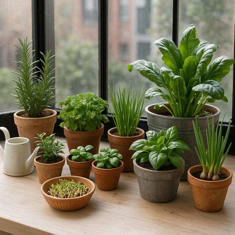 Urban Gardening: Growing Ingredients Right in Your Kitchen or Balcony 🌿🌇🪴