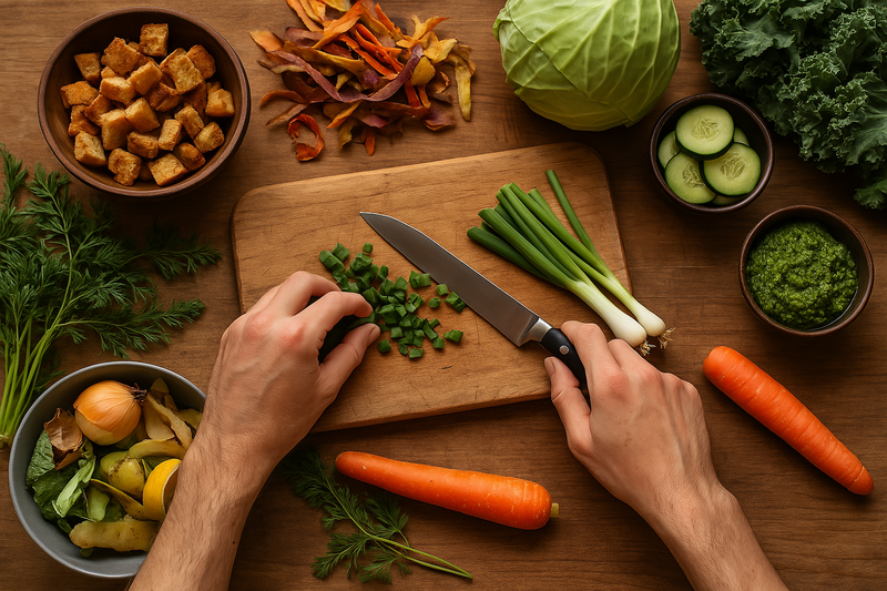 Zero-Waste Cooking: How to Make Delicious Meals Without Trash 🌱♻️🍴