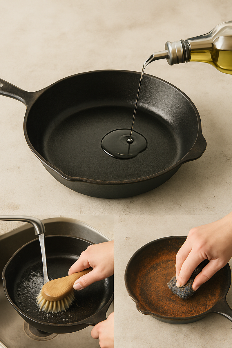 Cast-Iron Care 101: Seasoning, Cooking, and Reviving Your Skillets