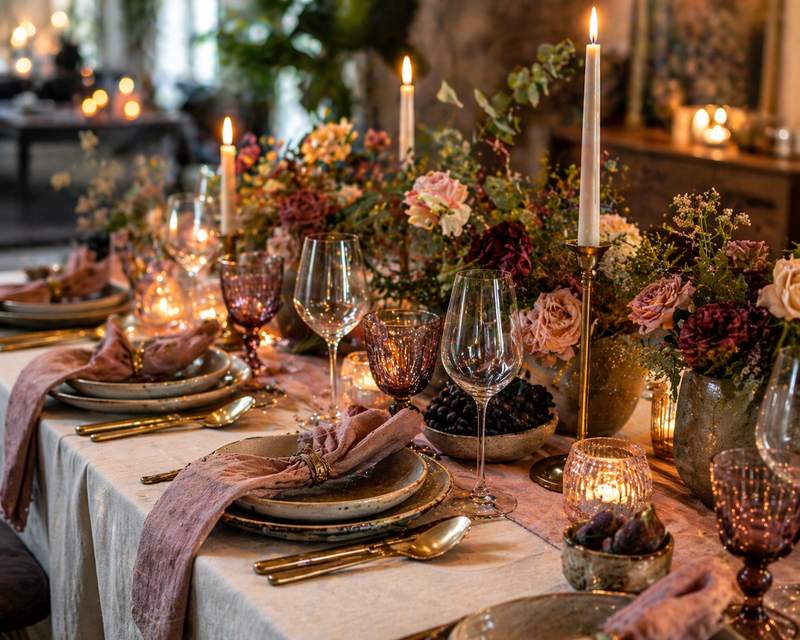 The Return of the Dinner Party: How Tablescaping Became a Form of Self-Expression