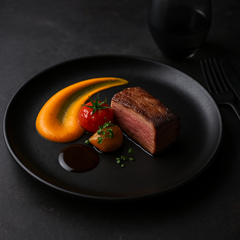 🌑 Shadows & Smoke: Why Dark Tableware Is Taking Over Luxe Dining