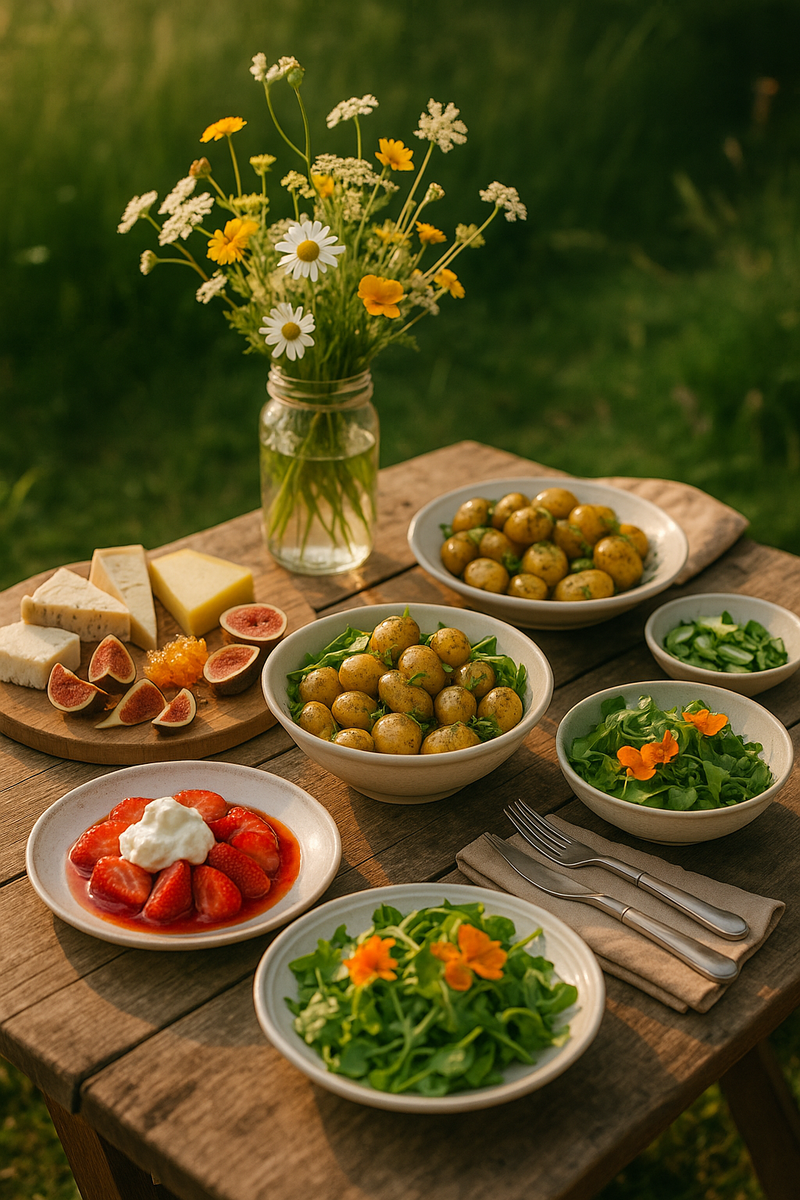 Midsummer Feast: Celebrating the Solstice with Fresh, Local Ingredients