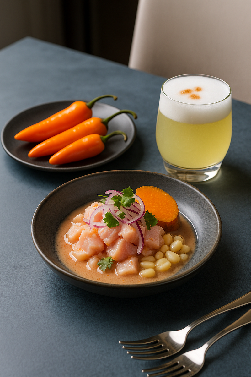 Peruvian Flavor Wave: Ceviche,  Aji & Pisco Cocktails Taking Over