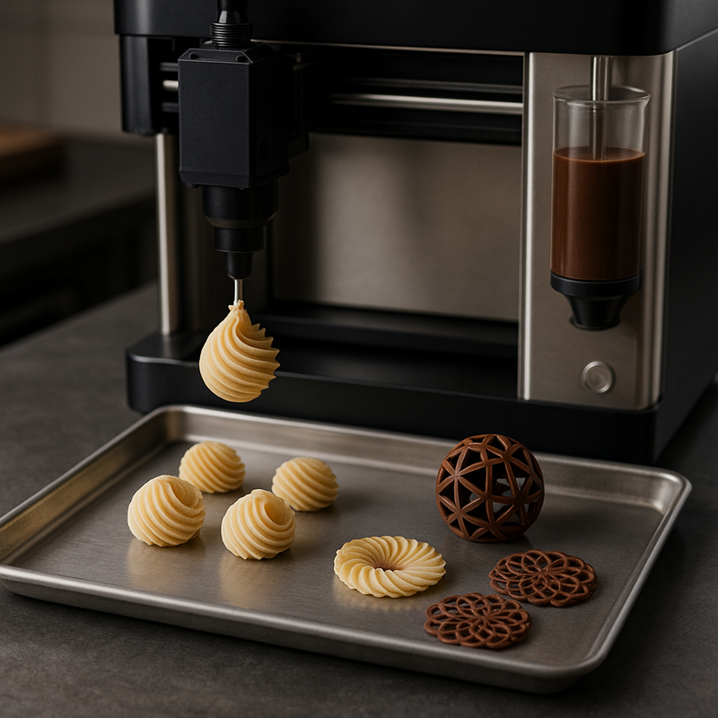 3D-Printed Pasta & Chocolate: The Future of Custom Dining Experiences