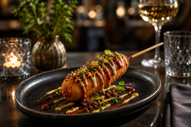 🌭 The Corn Dog Went Gourmet