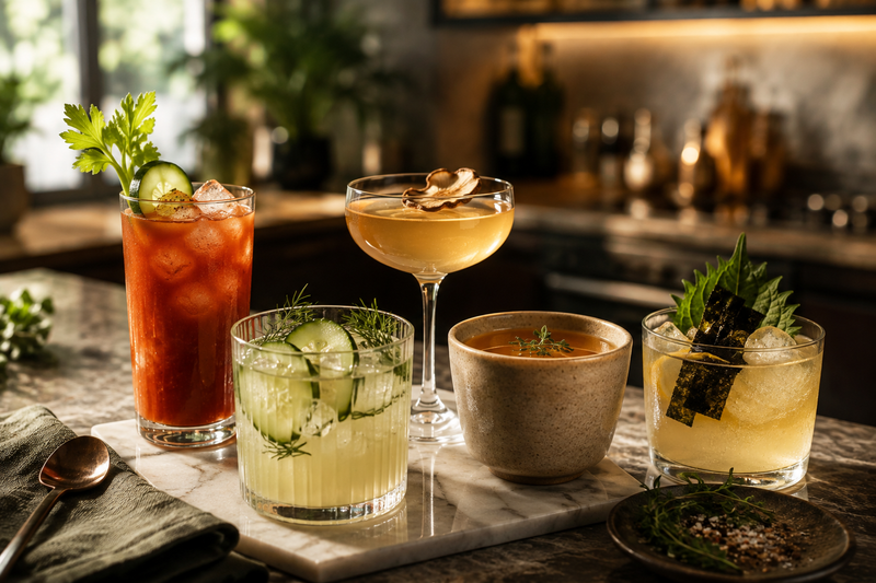 Savory Sips: Why Tomato, Herb, Broth & Umami Drinks Are Getting Attention