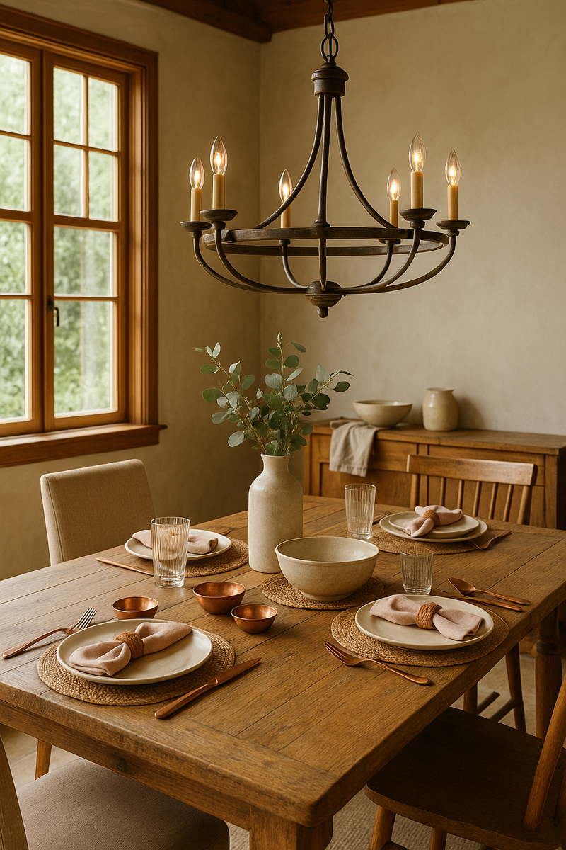 From Rustic to Refined: The Rise of Farmhouse-Chic Dining Rooms