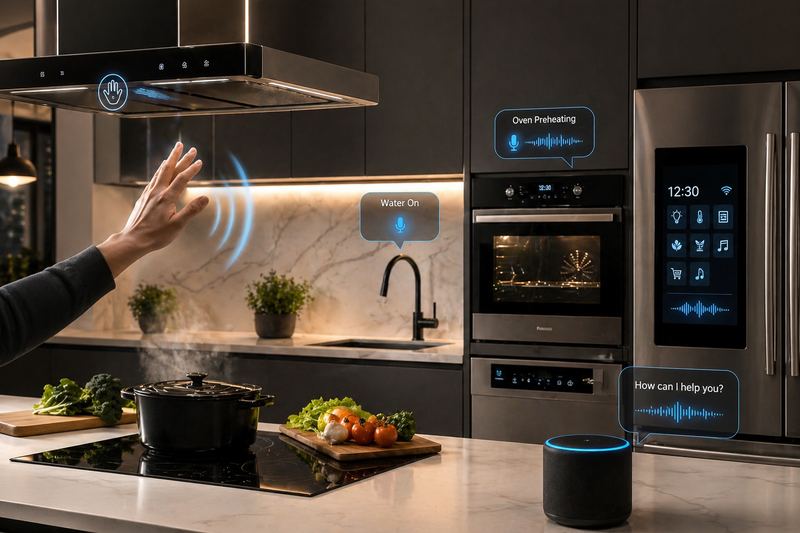 Why Gesture-Control and Voice-Control Kitchens Are Growing