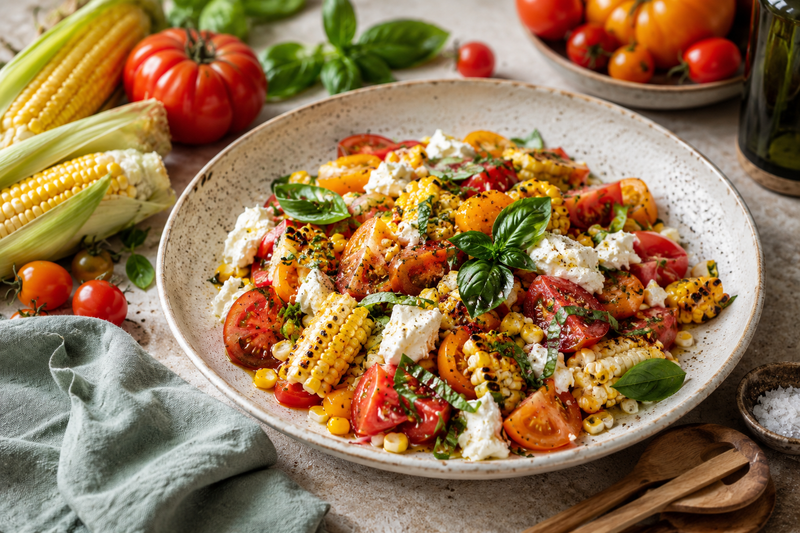 🍅🌽 Tomatoes + Corn: Why Summer’s Simplest Flavor Pairing Is Suddenly Everywhere