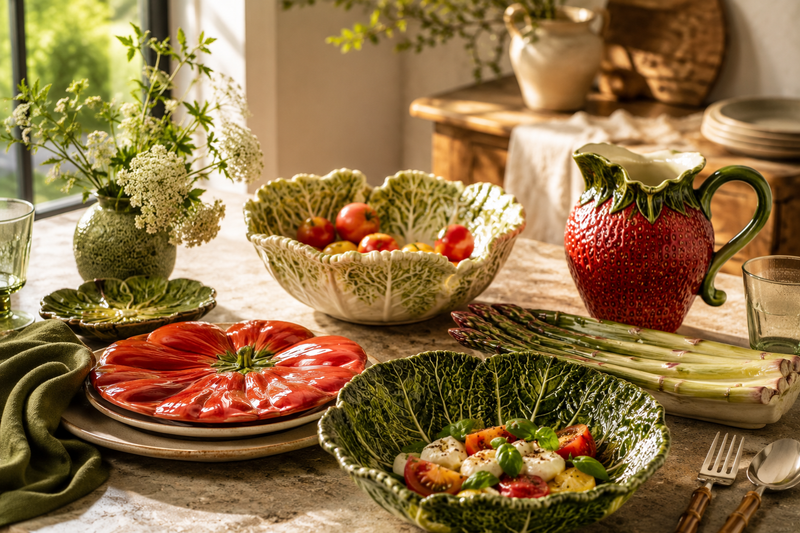 The Farmstand Table: Why Produce-Inspired Dishware Is Suddenly Everywhere