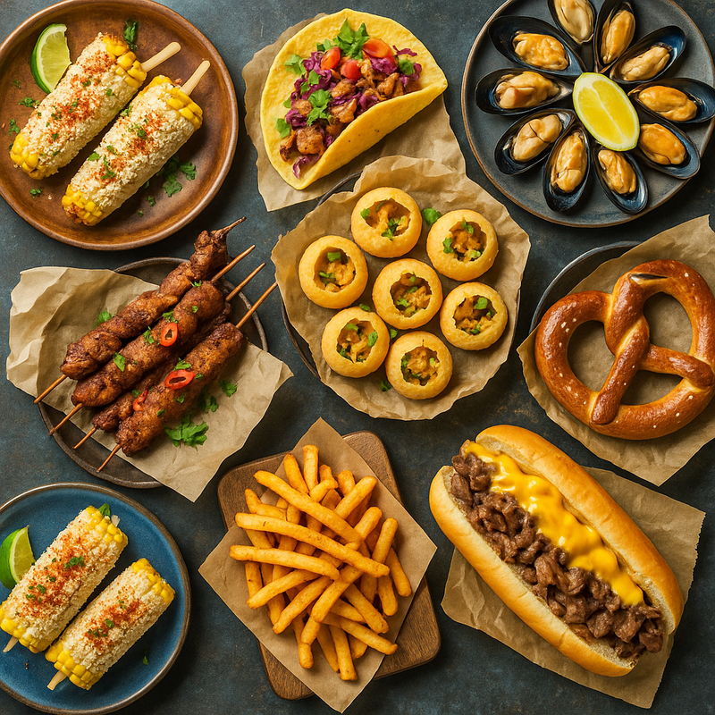 The Evolution of Street Snacks: From Ancient Markets to Food Trucks