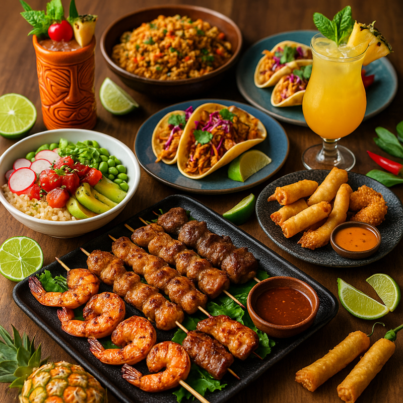 Island Fusion: The Rise of Hibachi-Style & Global Street Flavors in Casual Dining