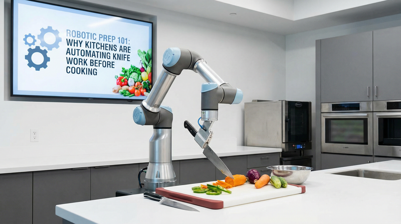 Robotic Prep 101: Why Kitchens Are Automating Knife Work Before Cooking
