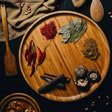 Bamboo platters