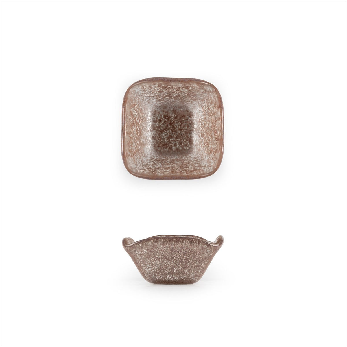 Turgla Fusion Glass 2.25" x 2.25" x h:1.5" 2 oz. Square Pink Purple Gl SKU: 02-047-06PPL