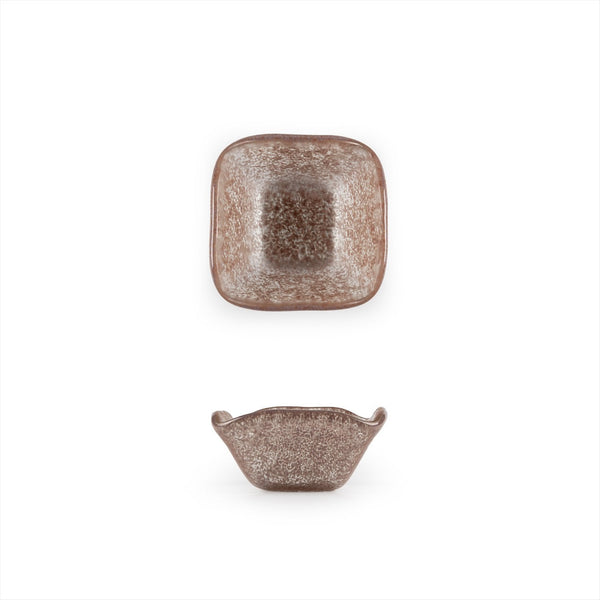 Turgla Fusion Glass 2.25" x 2.25" x h:1.5" 2 oz. Square Pink Purple Gl SKU: 02-047-06PPL