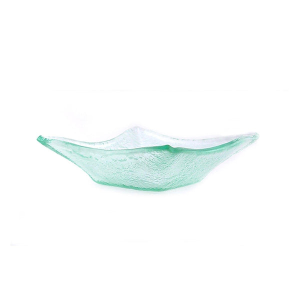 Turgla Fusion Glass 5.5" x 5.5" x h:1.75" 6 oz. Square Clear Glass Dee SKU: 02-358-15CLR