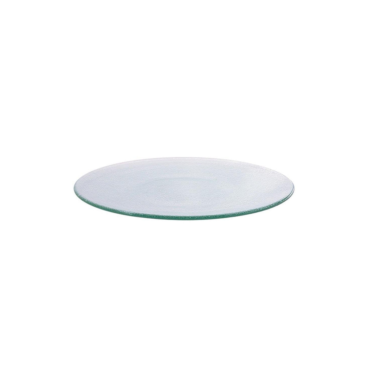 Turgla Fusion Glass dia.6" Round Clear Glass Plate SKU: 04-200-15CLR