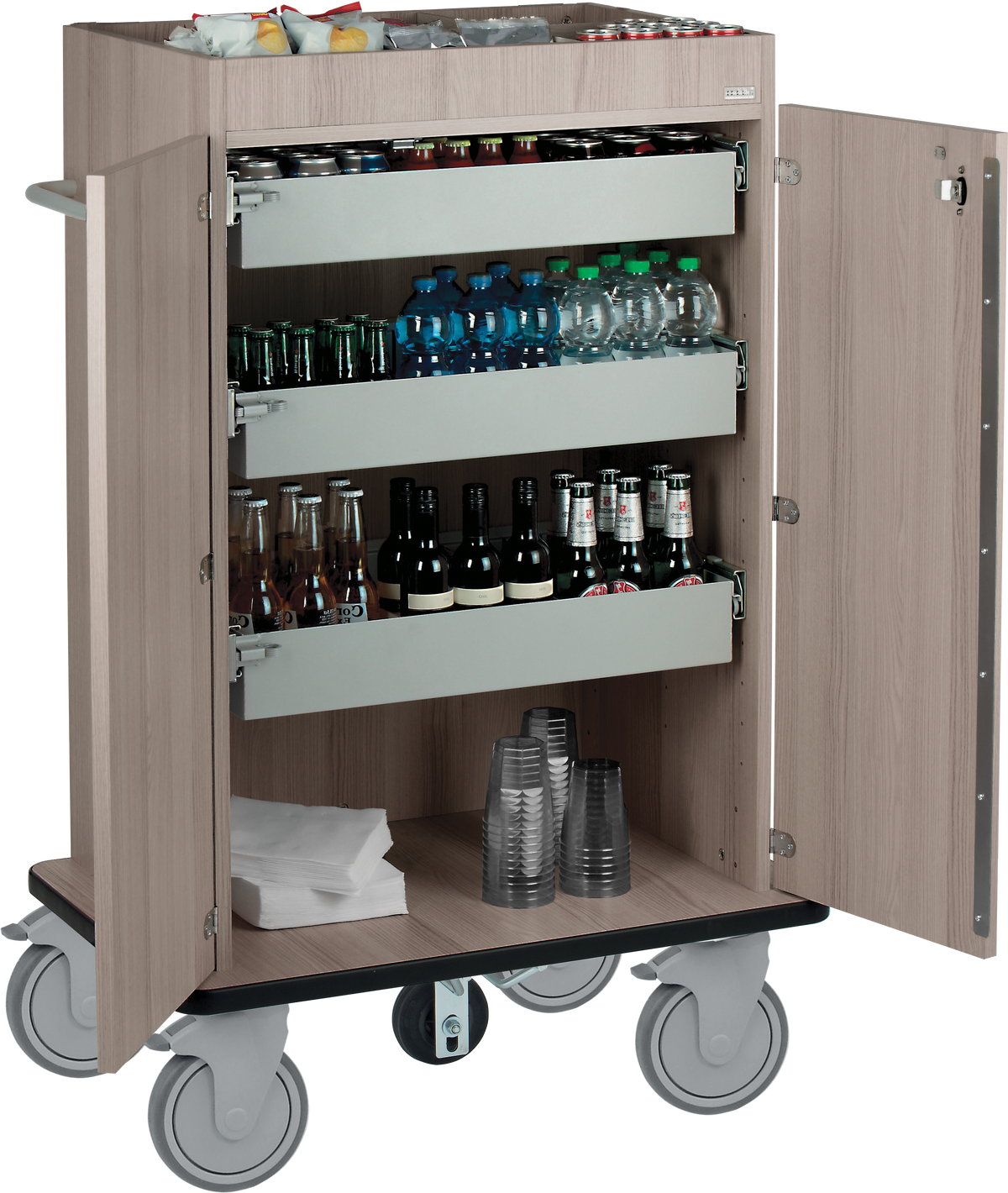 Caddie Hotel  CHARLOTTE L 1030 x 535 x 1270mm SKU: 080104WD