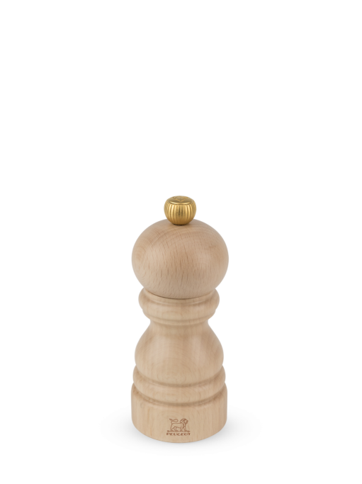 Peugeot Paris Classic Zirlion Salt Mill, Wood, Natural, 12 cm - 5 in SKU: 0870412/SME