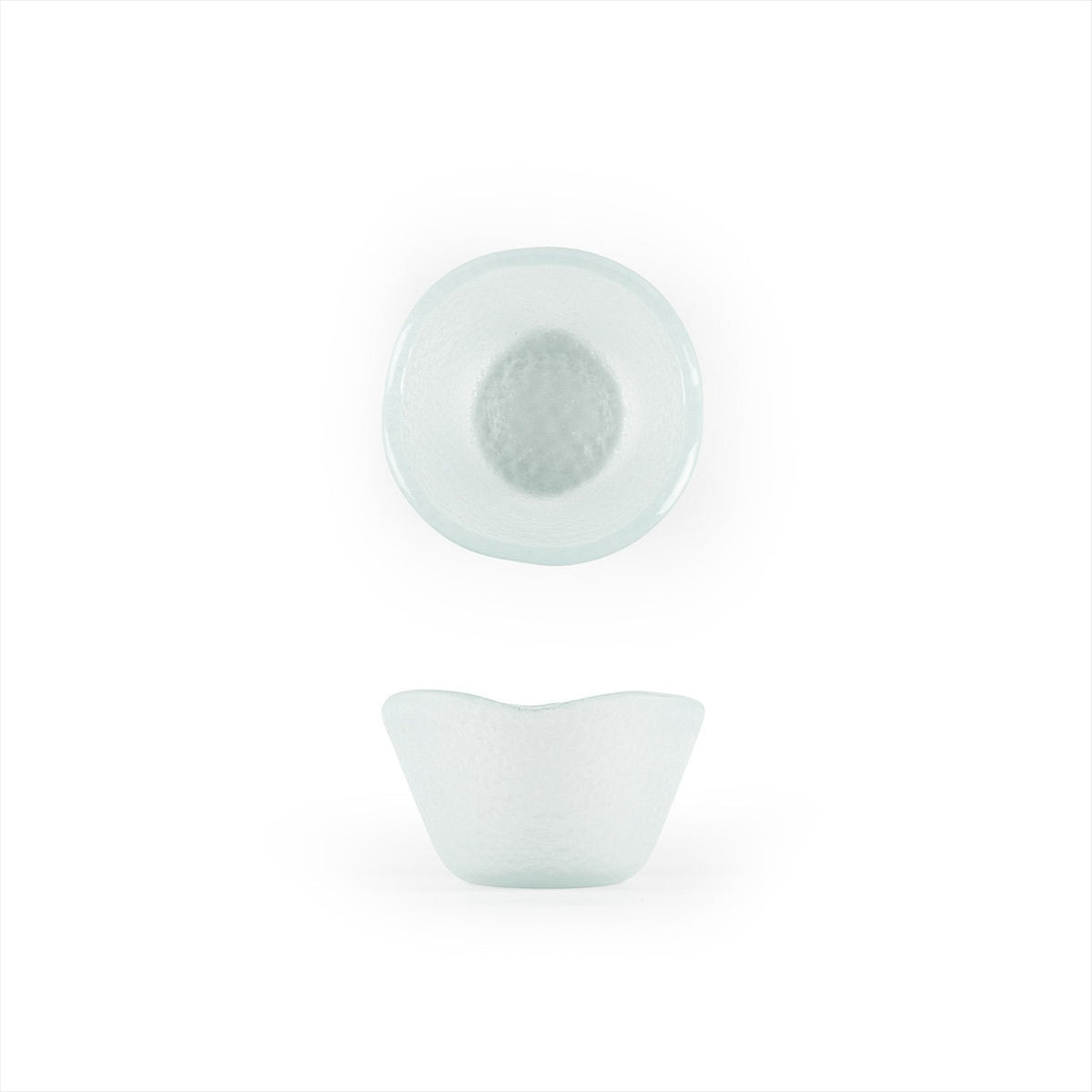 Turgla Fusion Glass dia.3.25" h:2" 4 oz. Round Frosted Glass Ramekin SKU: 10-029-09FRS
