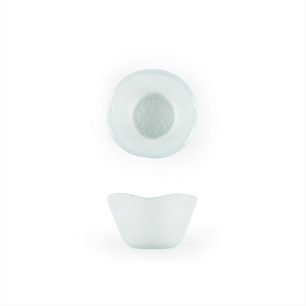 Turgla Fusion Glass dia.3.25" h:2" 4 oz. Round Frosted Glass Ramekin SKU: 10-029-09FRS