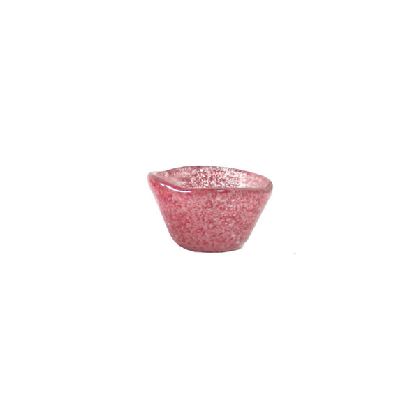Turgla Fusion Glass dia.3.25" h:2" 4 oz. Round Pink Purple Glass Ramek SKU: 10-029-09PPL