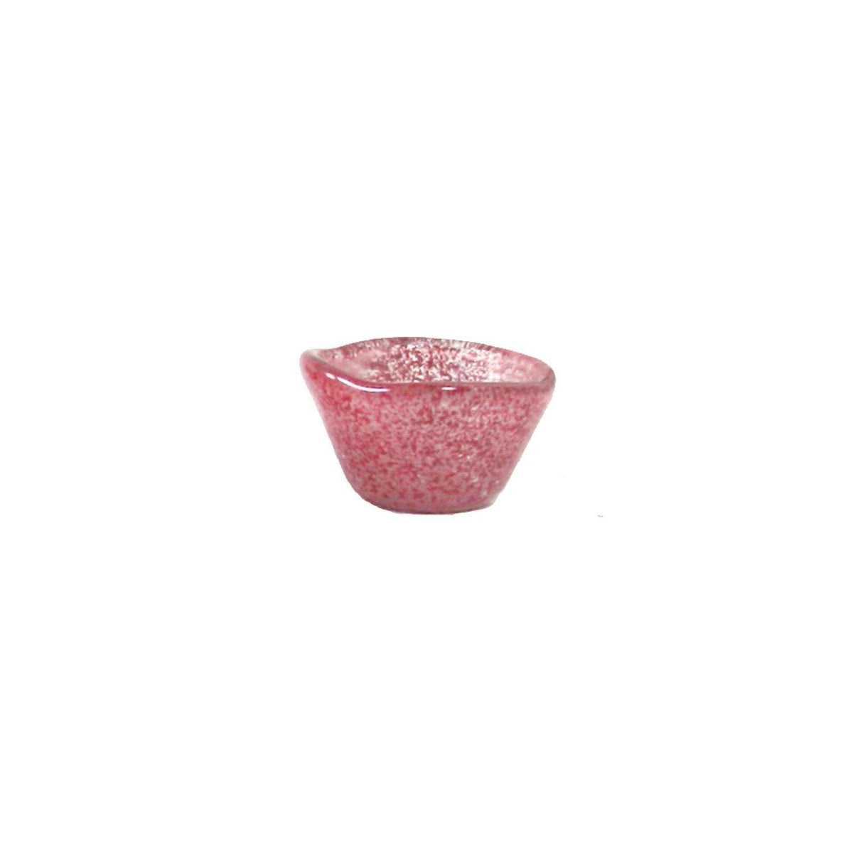 Turgla Fusion Glass dia.3.25" h:2" 4 oz. Round Pink Purple Glass Ramek SKU: 10-029-09PPL