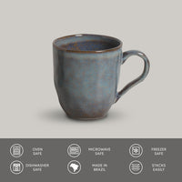 Porto Brasil TITANIUM ORGANIC MUG dia. 9.23 oz.  SKU: '11314108901