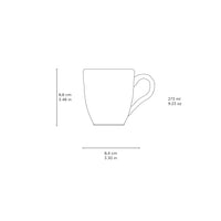 Porto Brasil GREENERY ORGANIC MUG dia. 9.23 oz.  SKU: '1131495801