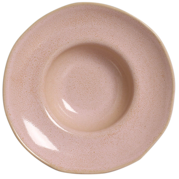 Porto Brasil LITCHI DEEP RIM PLATE  STONEWARE dia. 11.02x2.56"  SKU: '12014109201