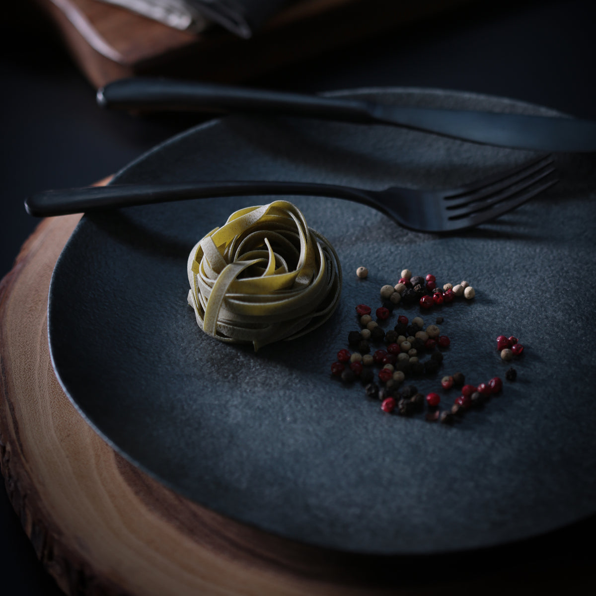 Porto Brasil CHROMIUM DINNER PLATE ORGANIC STONEWARE dia. 10.43"  SKU: '121474601