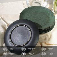 Porto Brasil GREENERY DINNER PLATE ORGANIC STONEWARE dia. 10.43"  SKU: '121495801