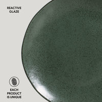 Porto Brasil GREENERY DINNER PLATE ORGANIC STONEWARE dia. 10.43"  SKU: '121495801