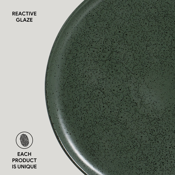 Porto Brasil GREENERY DINNER PLATE BIO STONEWARE dia. 11.42"  SKU: '1231106502