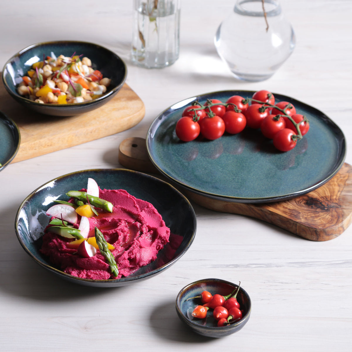 Porto Brasil OCEANO DINNER PLATE BIO STONEWARE dia. 10.83"  SKU: '1231106701