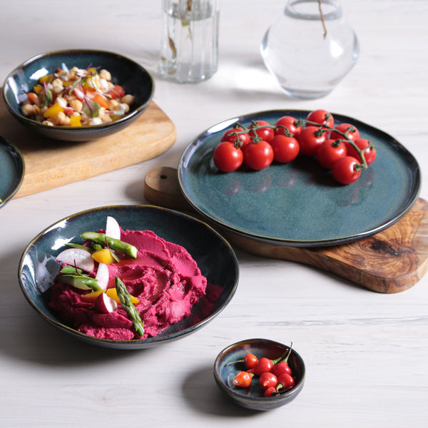 Porto Brasil OCEANO DINNER PLATE BIO STONEWARE dia. 10.83"  SKU: '1231106701