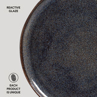 Porto Brasil TITANIUM DINNER PLATE BIO STONEWARE dia. 11.42"  SKU: '1231109402