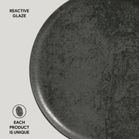 Porto Brasil CHROMIUM DINNER PLATE BIO STONEWARE dia. 10.83"  SKU: '1231115901