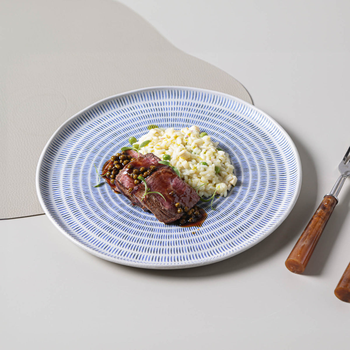 Porto Brasil MAYA DINNER PLATE BIO STONEWARE dia. 10.83"  SKU: '1231117901