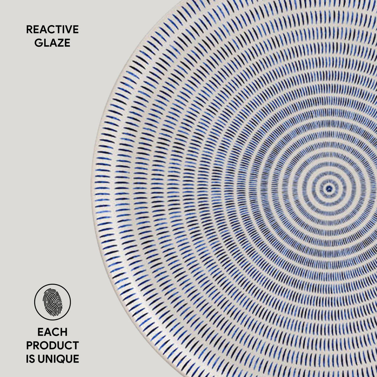 Porto Brasil MAYA DINNER PLATE BIO STONEWARE dia. 10.83"  SKU: '1231117901