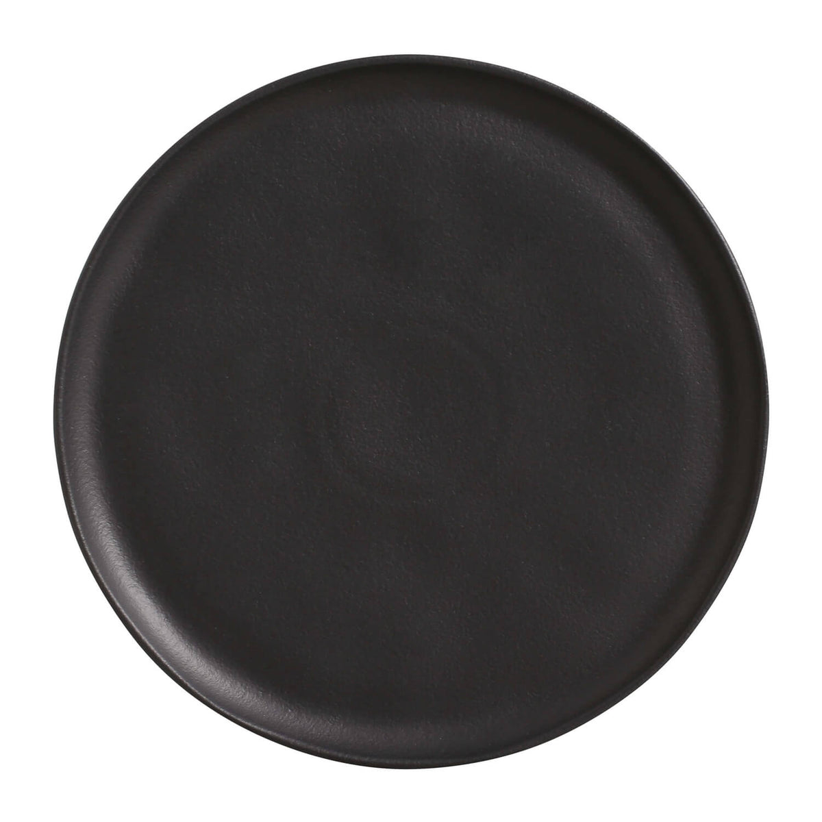 Porto Brasil MATTE BLACK DINNER PLATE BIO STONEWARE dia. 11.42"  SKU: '123173902