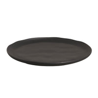Porto Brasil MATTE BLACK DINNER PLATE BIO STONEWARE dia. 11.42"  SKU: '123173902